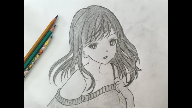 Vẽ Anime Đơn Giản 1001 Hình Vẽ Tranh Anime Ngầu Cute  DYB