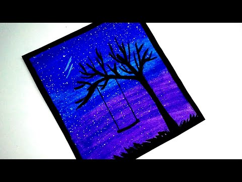 Nghệ thuật vẽ tranh galaxy tiktok Việt Nam drawing galaxy tiktokAn đinh   YouTube