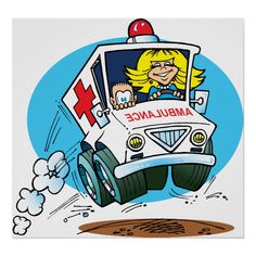 Hình vẽ xe cứu thương dễ vẽ